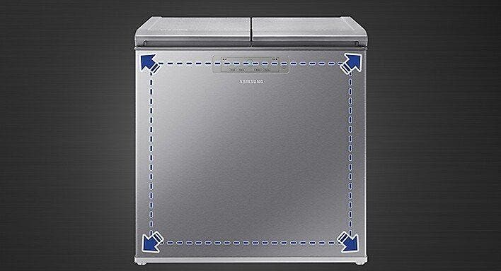 Samsung RP22T31137Z Large Interior For Simplified Storage