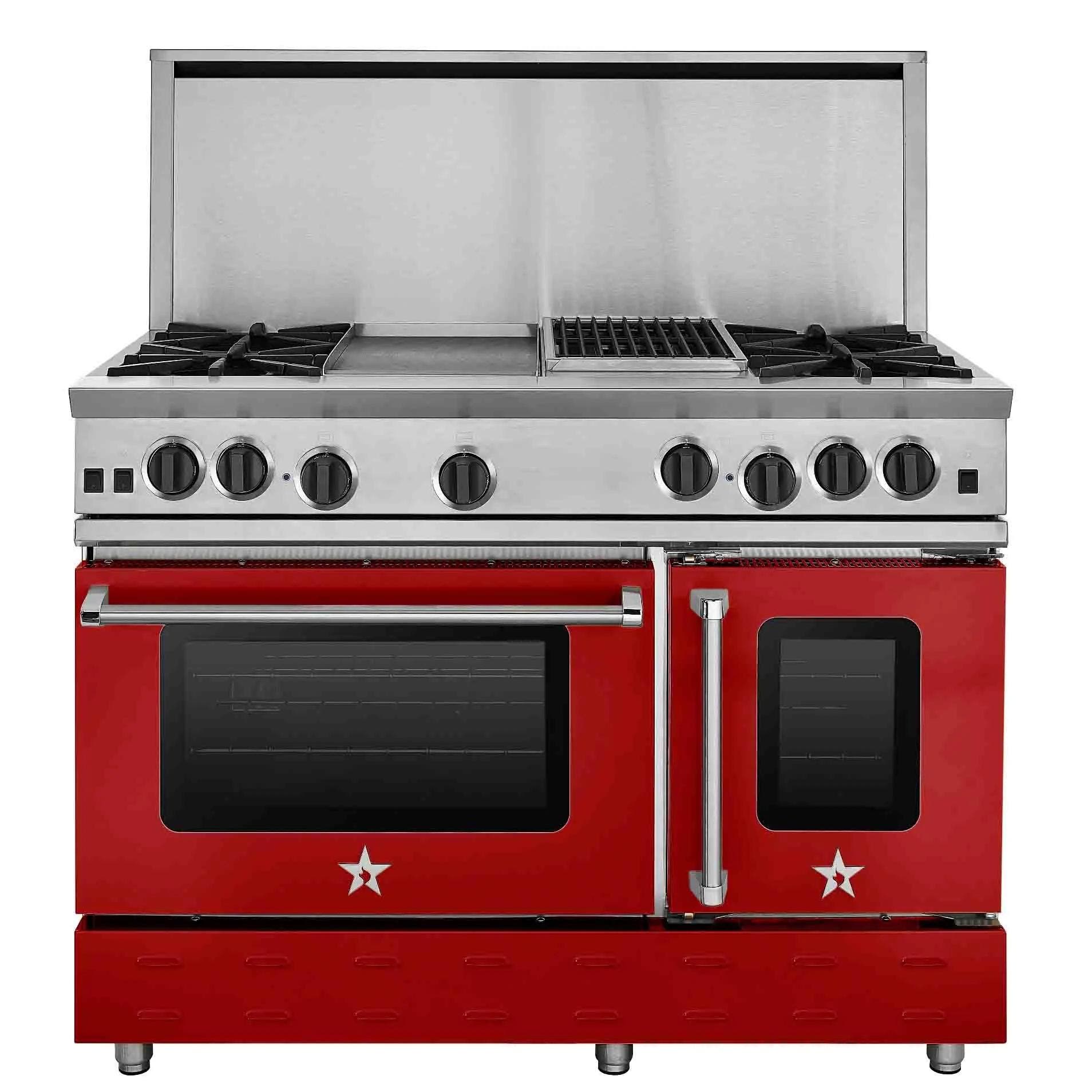 Bluestar RNB486GBV2CF Refined Design & Easier-to-clean Cooktop