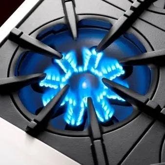 Bluestar RNB484GBV2CC Powerful 22,000 Btu Burners & Precise Simmer Burner
