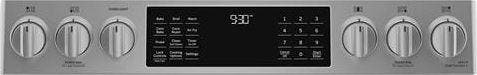 GE PGS930YPFS Backlit Glass Touch Controls
