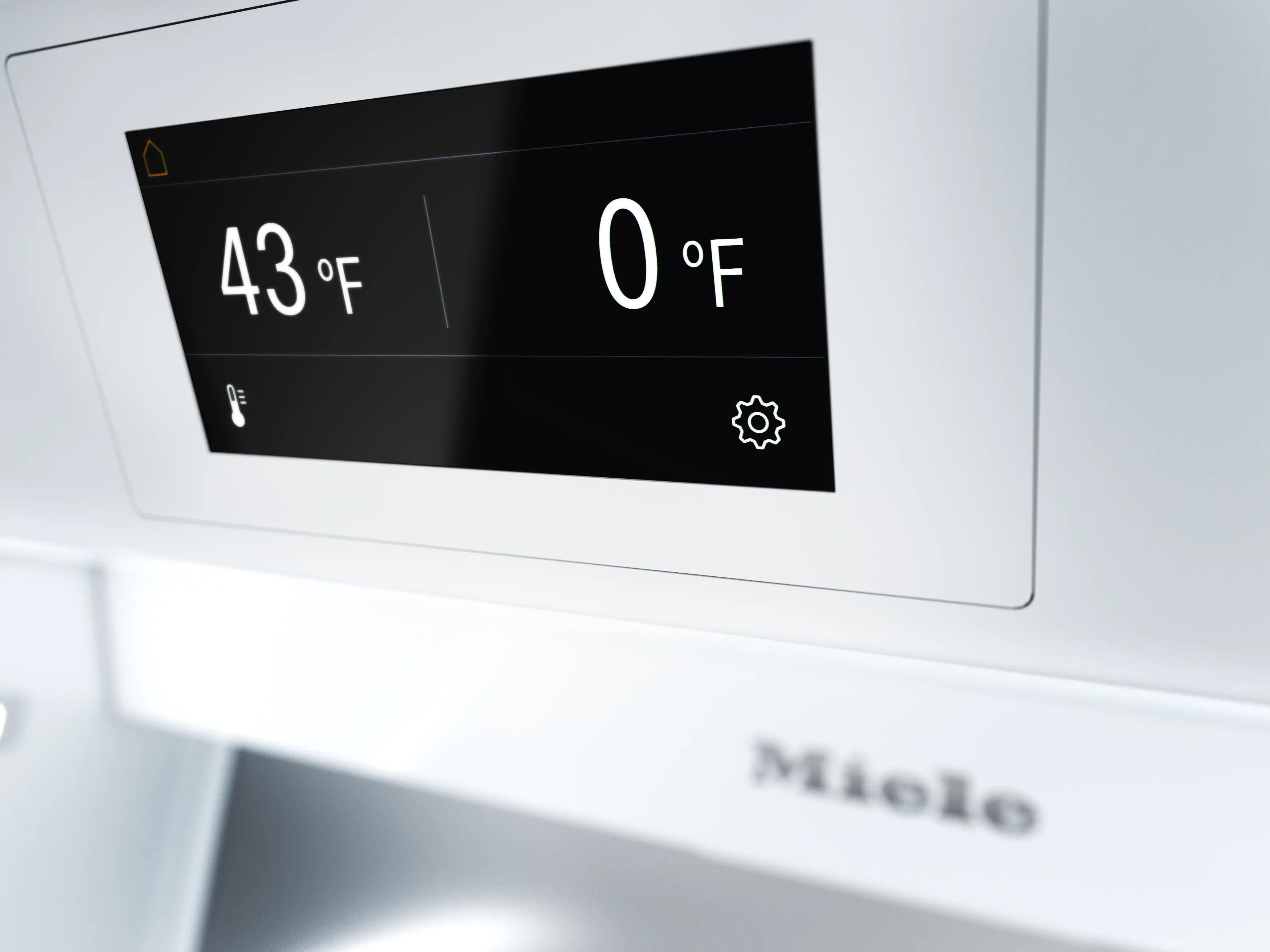 Miele K2802VI Convenient Operation With A Tap Of A Finger