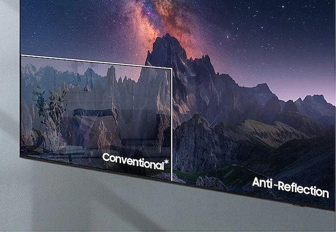Samsung Electronics QN75QN900AFXZA Minimal Glare To Reduce Distractions