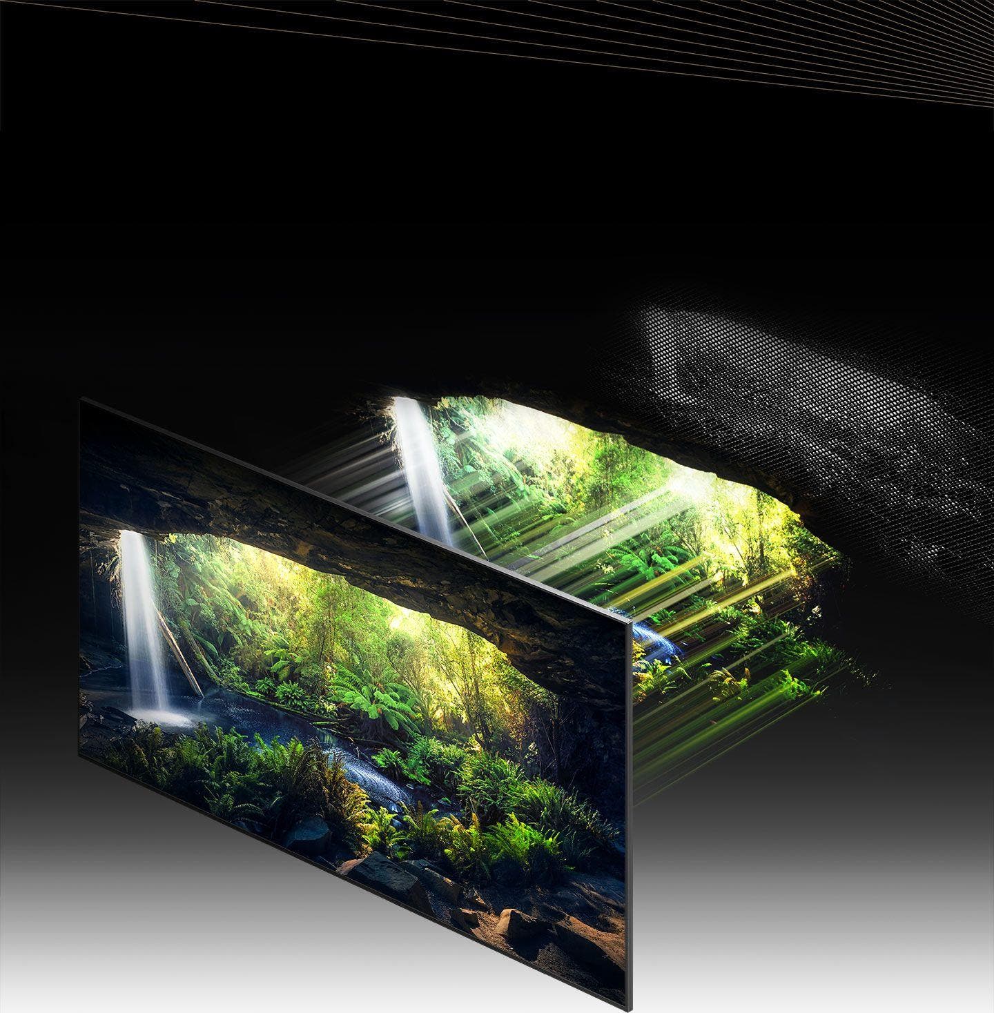 Samsung Electronics QN65QN800AFXZA Unimaginable Contrast From A Massive Array Of Mini Leds
