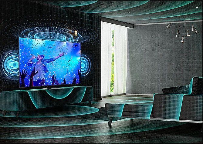 Samsung Electronics QN65QN800AFXZA Auto-optimized Sound To Fit Your Space