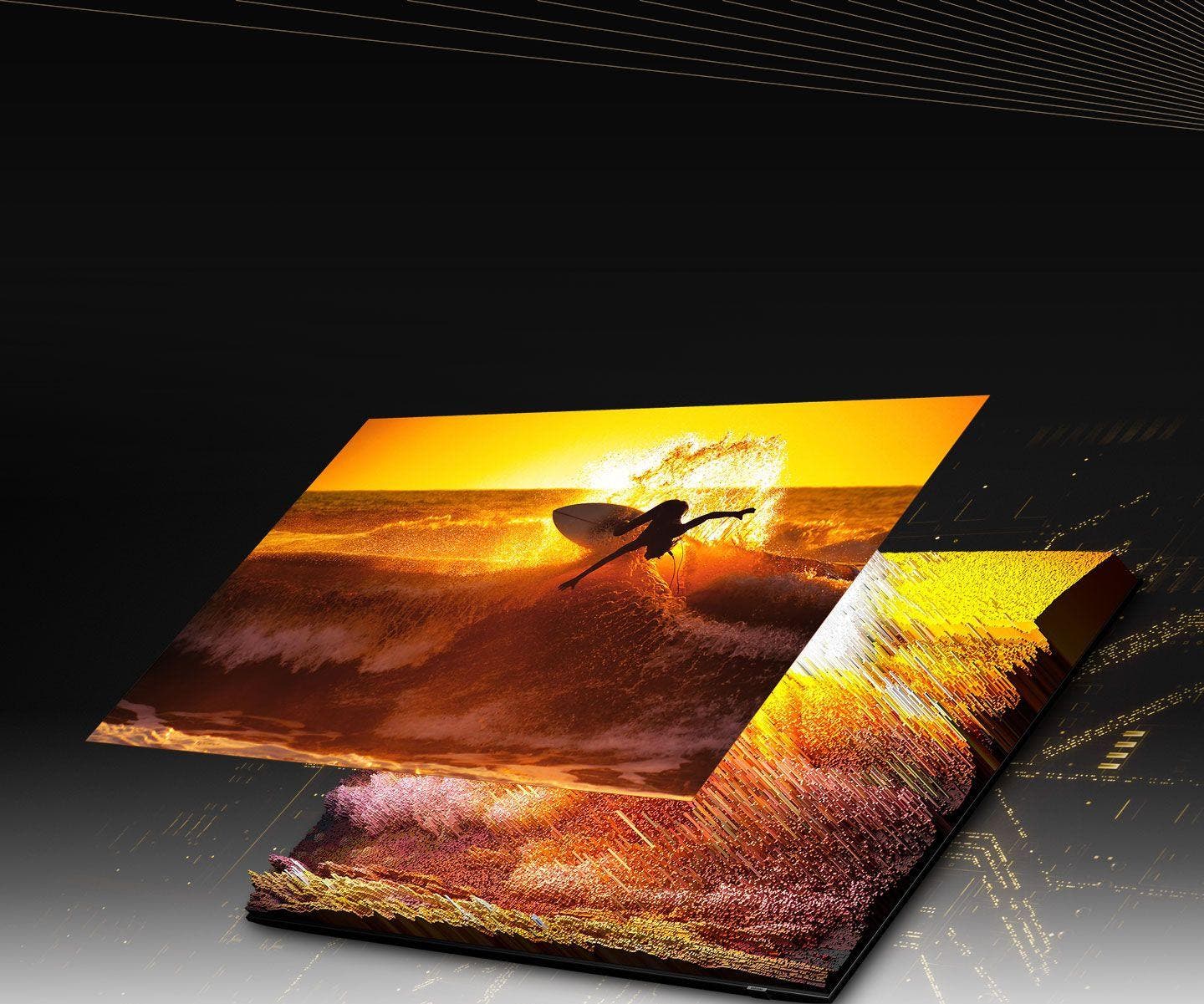 Samsung Electronics QN65QN85AAFXZA Experience Ultra-fine Light Control