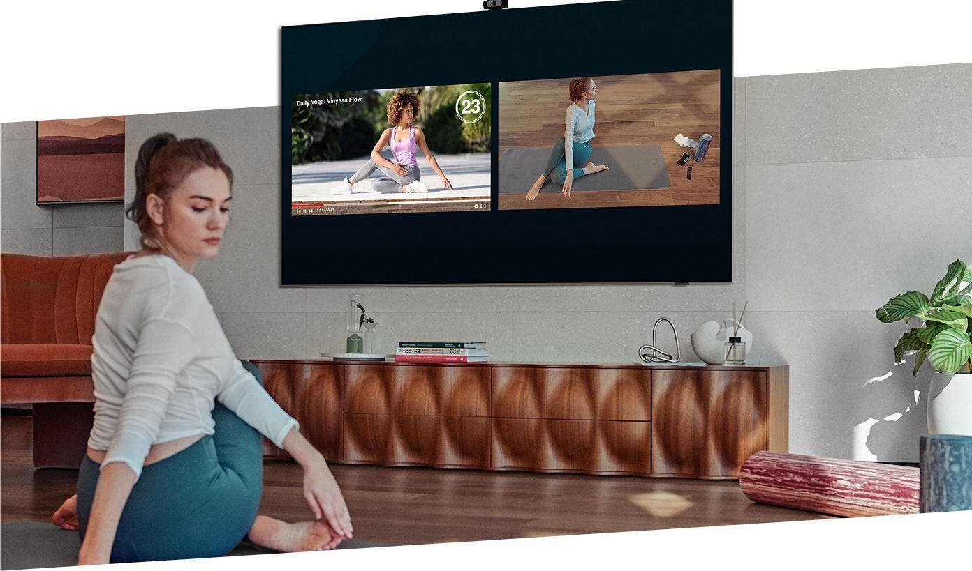 Samsung Electronics QN55Q70AAFXZA Home Is Where The Health Is