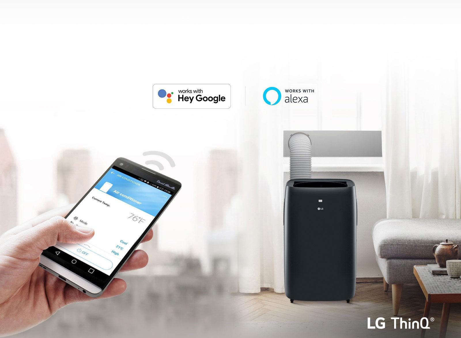 LG LP1021BSSM Control Your Cool From Anywhere