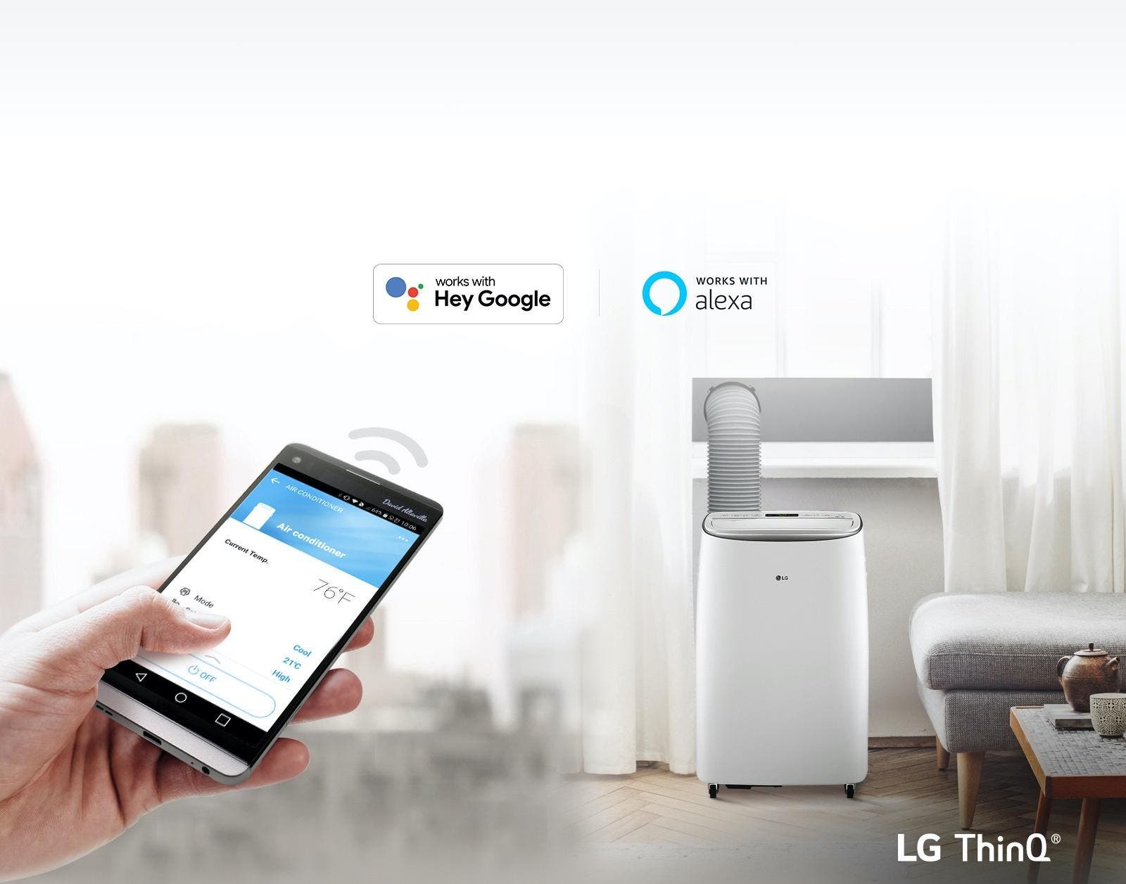LG LP1419IVSM Control Your Cool From Anywhere