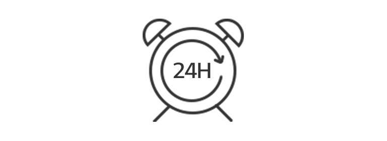 LG LT1430CNR 24-hour On/off Timer