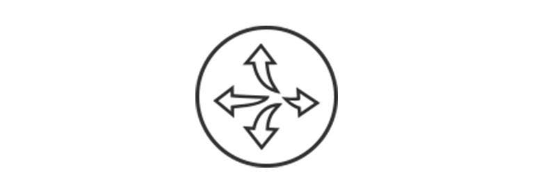 LG LT1430CNR 4-way Air Deflection