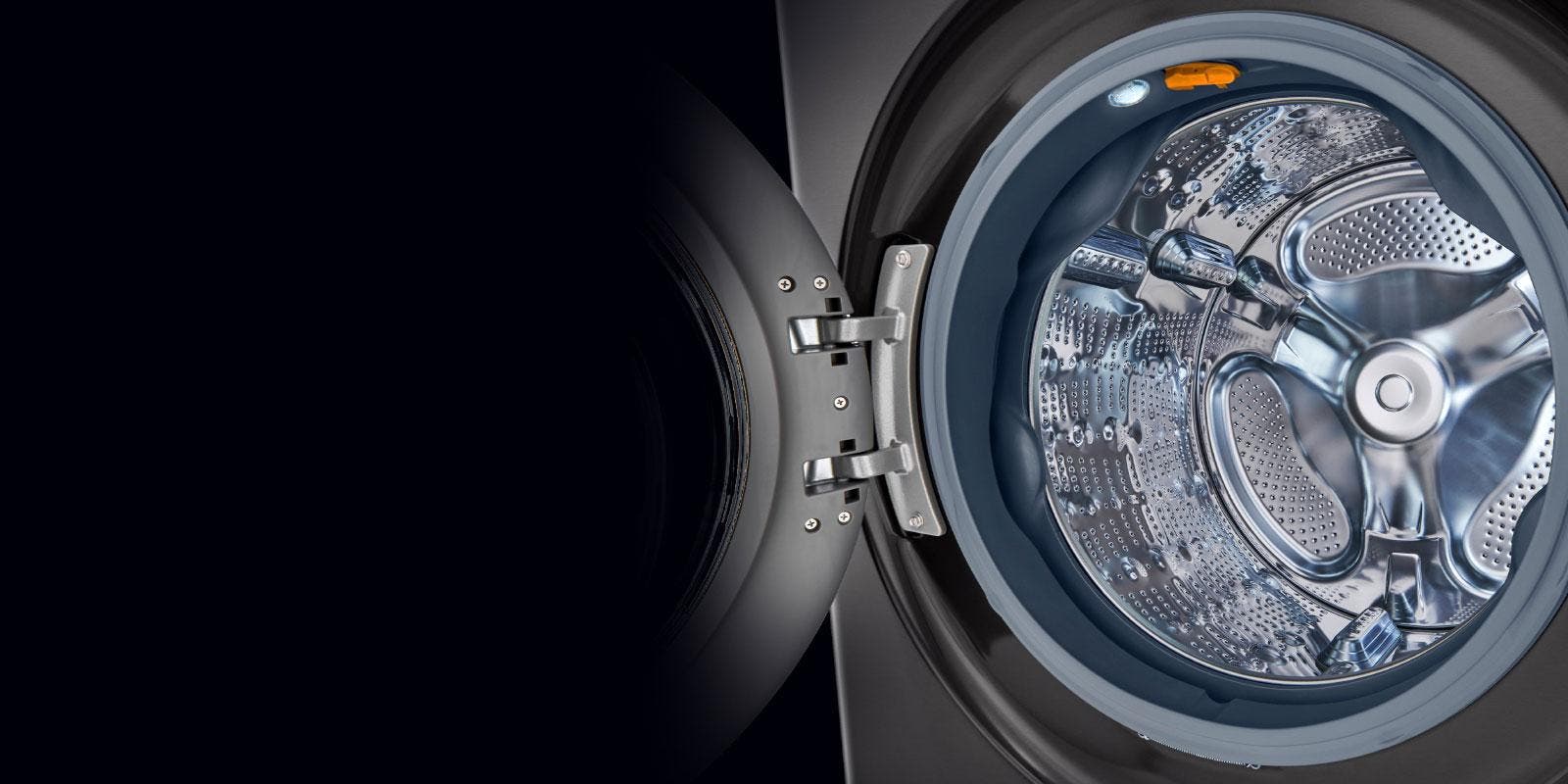 LG WKEX200HBA Smooth Surface Helps Prevent Snags