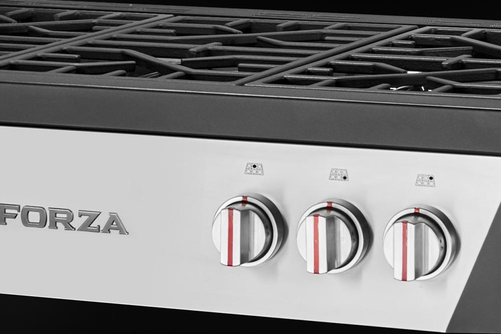 Forza FRT366GN Stainless Steel Knobs