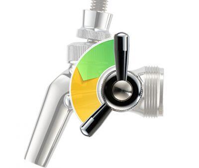 Stainless Steel Flow Control Beer Faucet