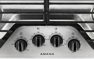 Amana AGC6540KFW Front Controls