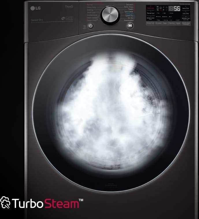 LG DLEX4000B Steam Refresh Clothes In Between Washes