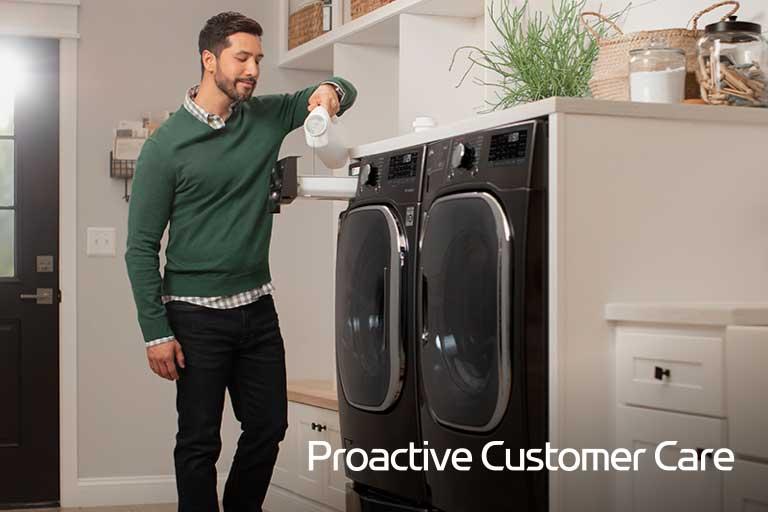 LG DLEX4000W Proactive Customer Care