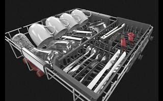 KitchenAid KDTM604KBS Freeflex Third Rack