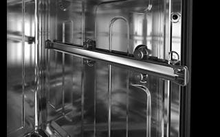 KitchenAid KDTM604KBS Satinglide Rails In Third And Middle Racks