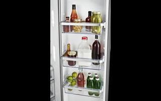 KitchenAid KRSF705HBS Clear Door Bins With Metallic Accents