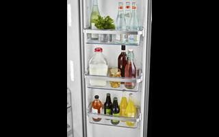 KitchenAid KRSC703HPS Clear Door Bins With Metallic Accents