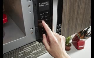 KitchenAid KMLS311HSS Hidden Microwave Controls