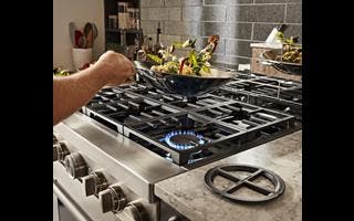KitchenAid KFDC506JSS Three-level Convertible Grates