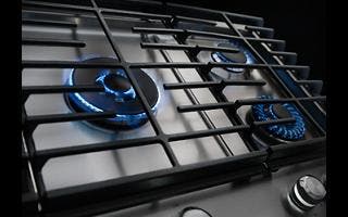 KitchenAid KCGS556EBS 20,000 Btu Professional Dual Ring Burner