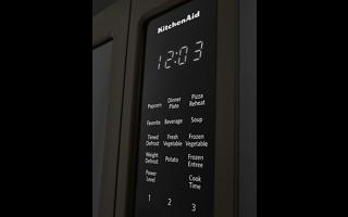 KitchenAid KMCS1016GBS 9 Quick-touch Cycles Including Six Sensor Cycles