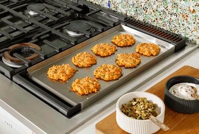Cafe CGU366P2TS1 Two Griddle Burners