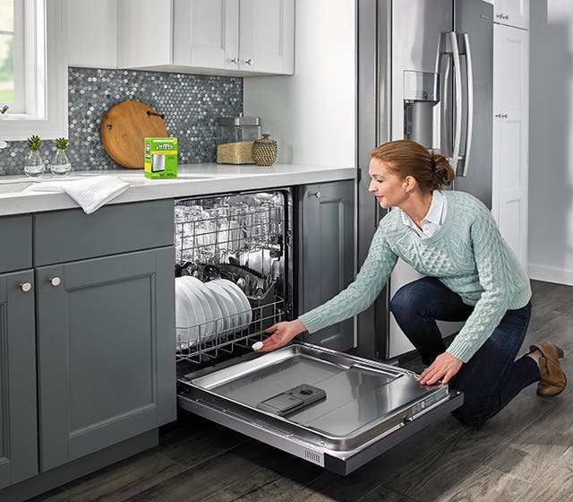 Whirlpool W10282479 Cleans Inside Your Machine While Your Detergent Cleans Your Dishes