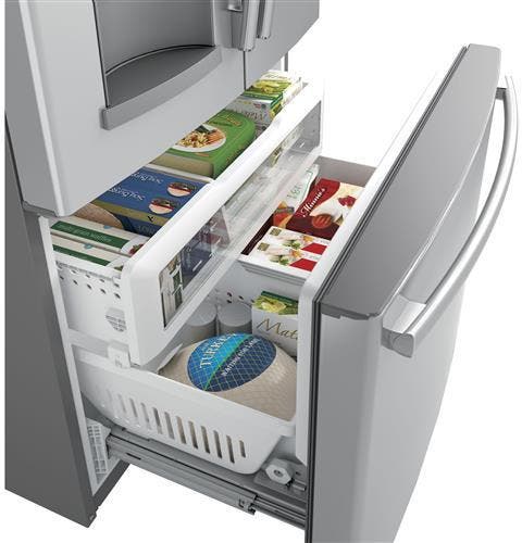GE GYE18JMLES Two-level Freezer Storage Baskets