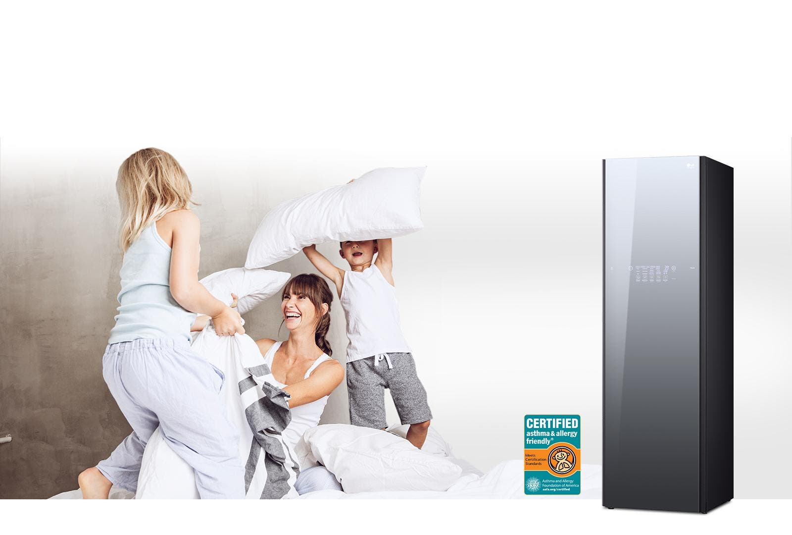 LG Studio S5MSB Helps Sanitize For A Healthier Home