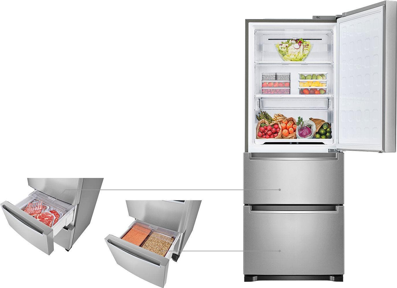 LG LRKNS1205V Organized Space With Enough Room For Everything