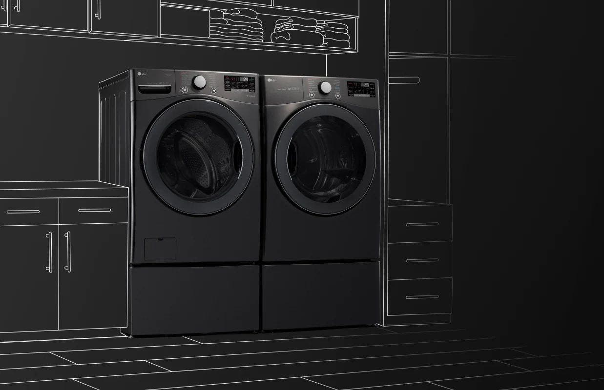 LG DLEX4500W Double Care