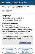 LG DLEX4500W Smart Diagnosis