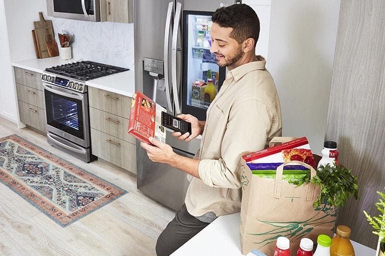 LG LSEL6333F Just Scan For Frozen Food Prep