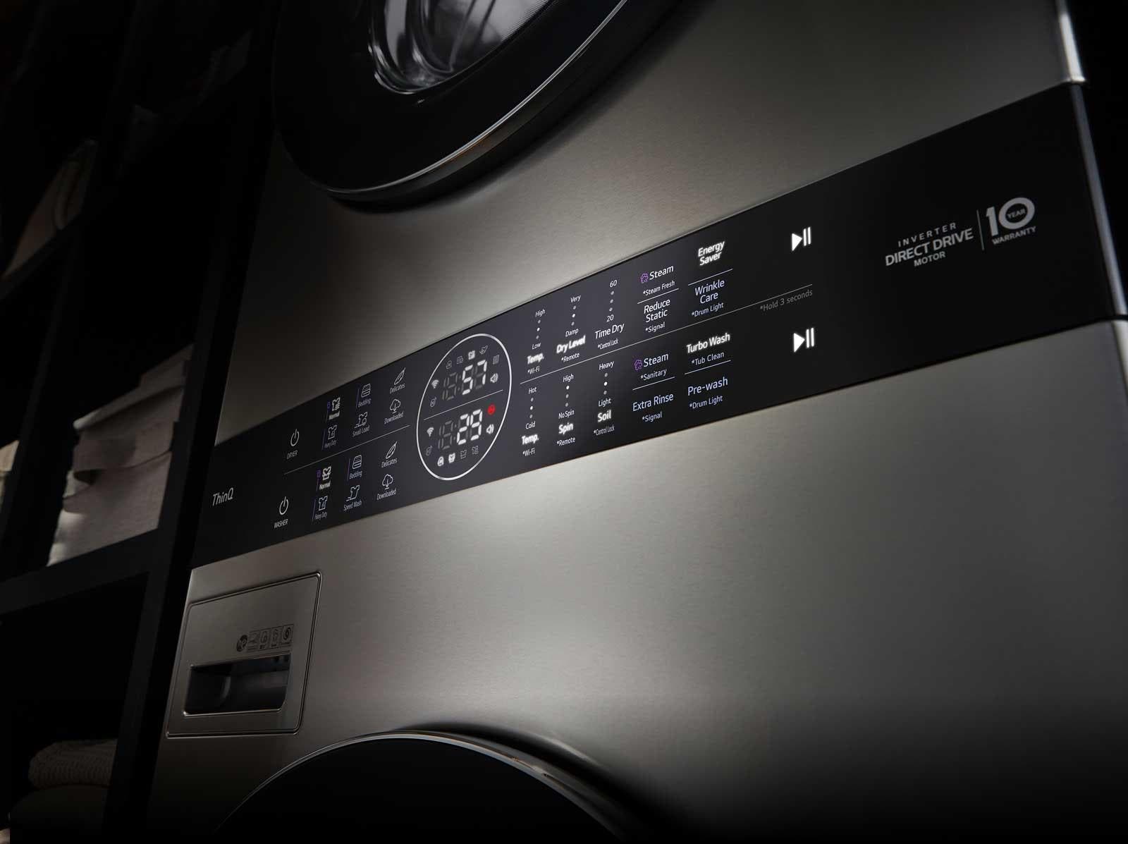 LG Studio WSGX201HNA Advanced Cleaning Within Reach