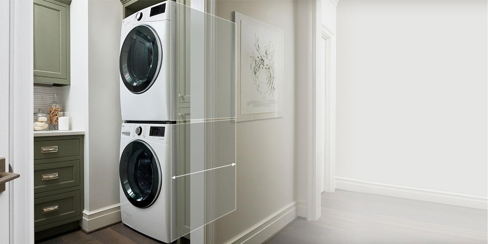 LG WM3900HWA More Style, Less Space