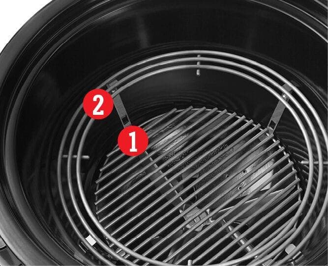 Weber 18501101 Dual-position Fuel Grate