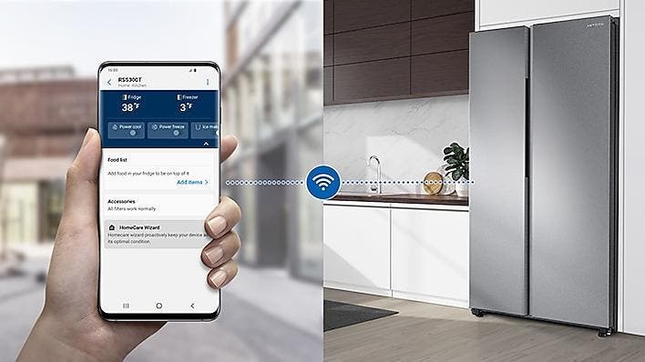 Samsung RS28A500ASR Wi-fi Connectivity