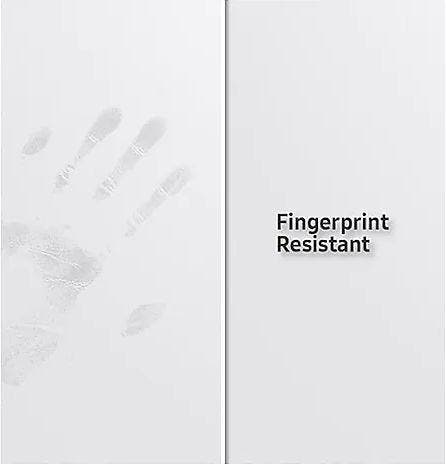 Samsung RF20A5101B1 Less Smudging Means Less Cleaning