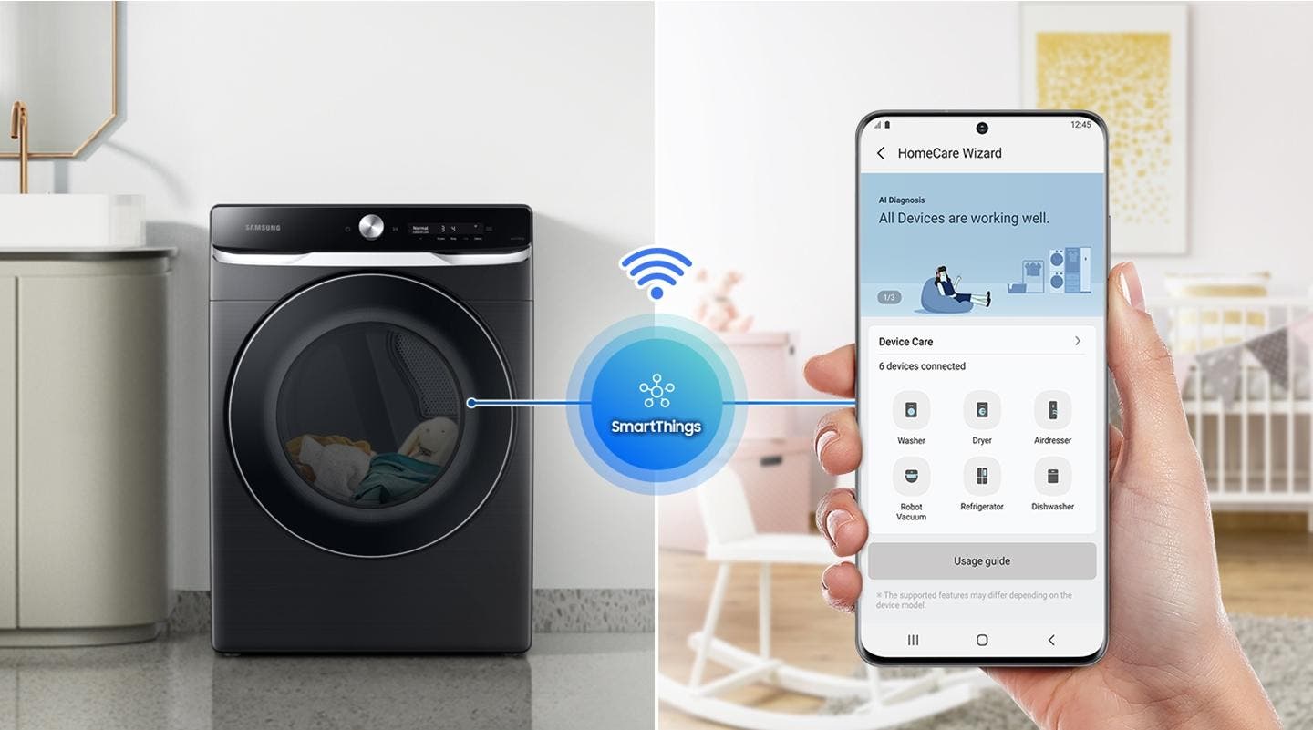 Samsung DVE50A8800V Control In The Palm Of Your Hand