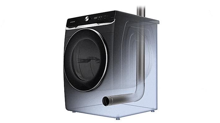 Samsung DVE50A8800V Cleaner, Safer Vents