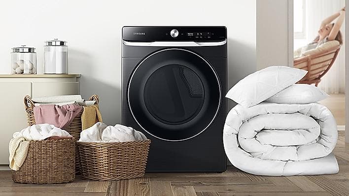 Samsung DVE50A8800V Fit More For Fewer Loads