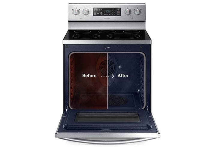 Samsung NE59T4321SB Steam And Self Clean
