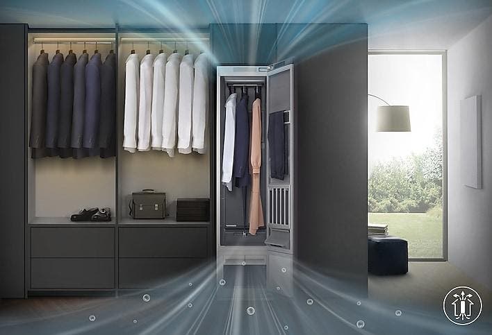 Samsung DF60R8200DG Better Clothing Care With Less Humidity <br>• Dehumidification