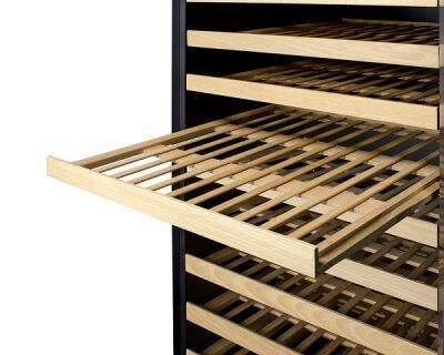 Summit SWC1127BLHD Slide-out Wooden Shelving