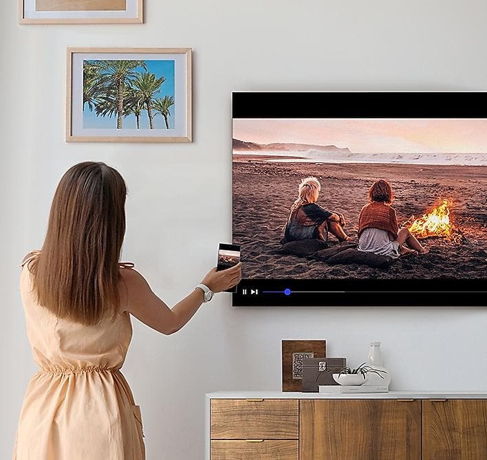 Samsung Electronics UN86TU9010FXZA Just Tap To Mirror