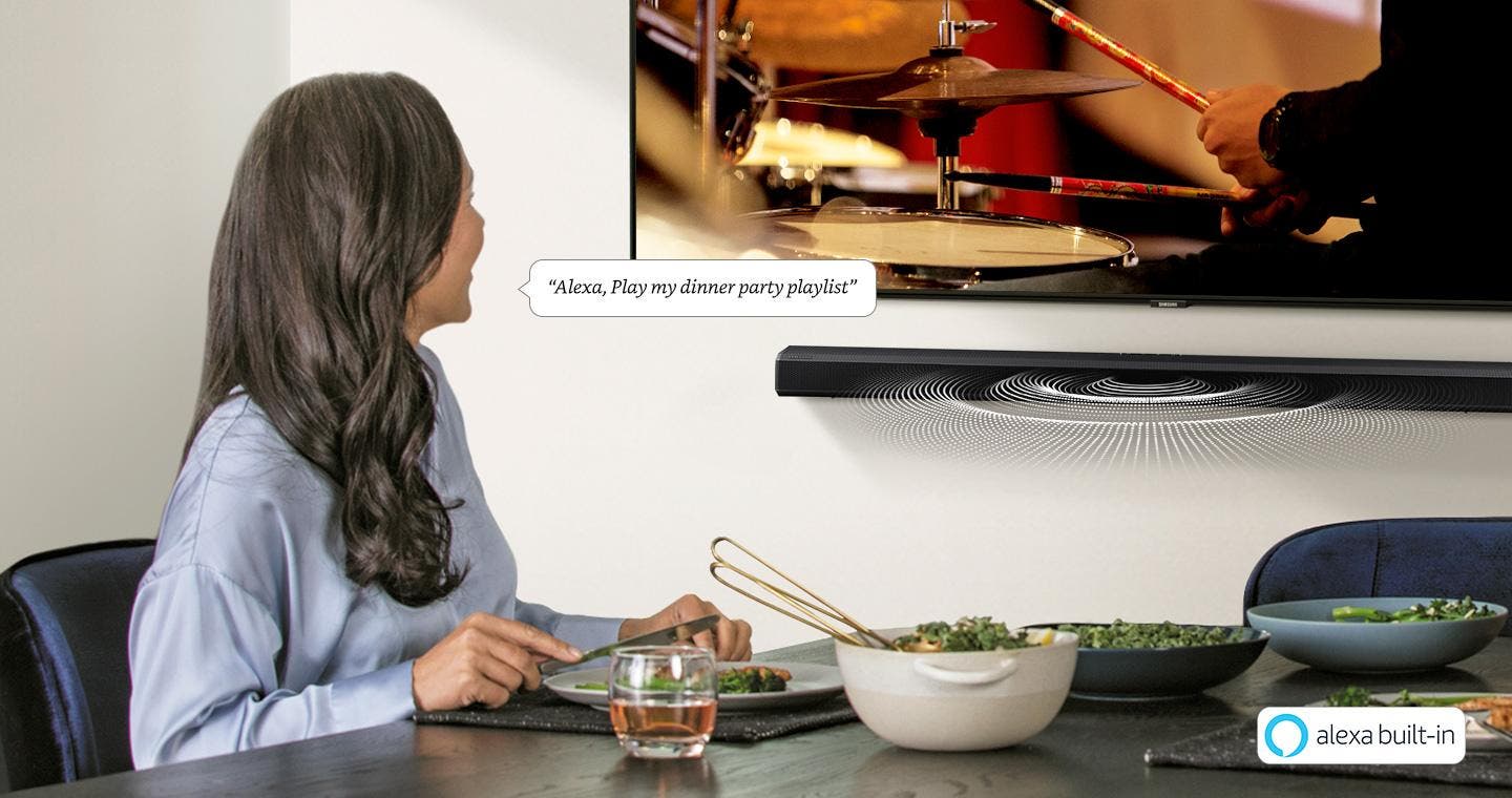 Samsung Electronics HWQ900AZA Ready To Hear Your Command