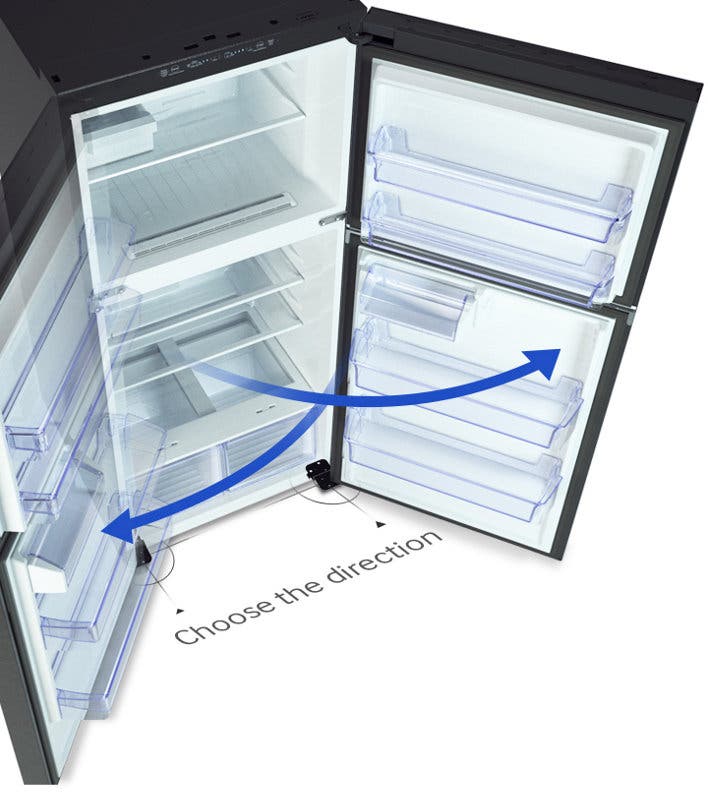 Samsung RT21M6213SR Reversible Door<br>